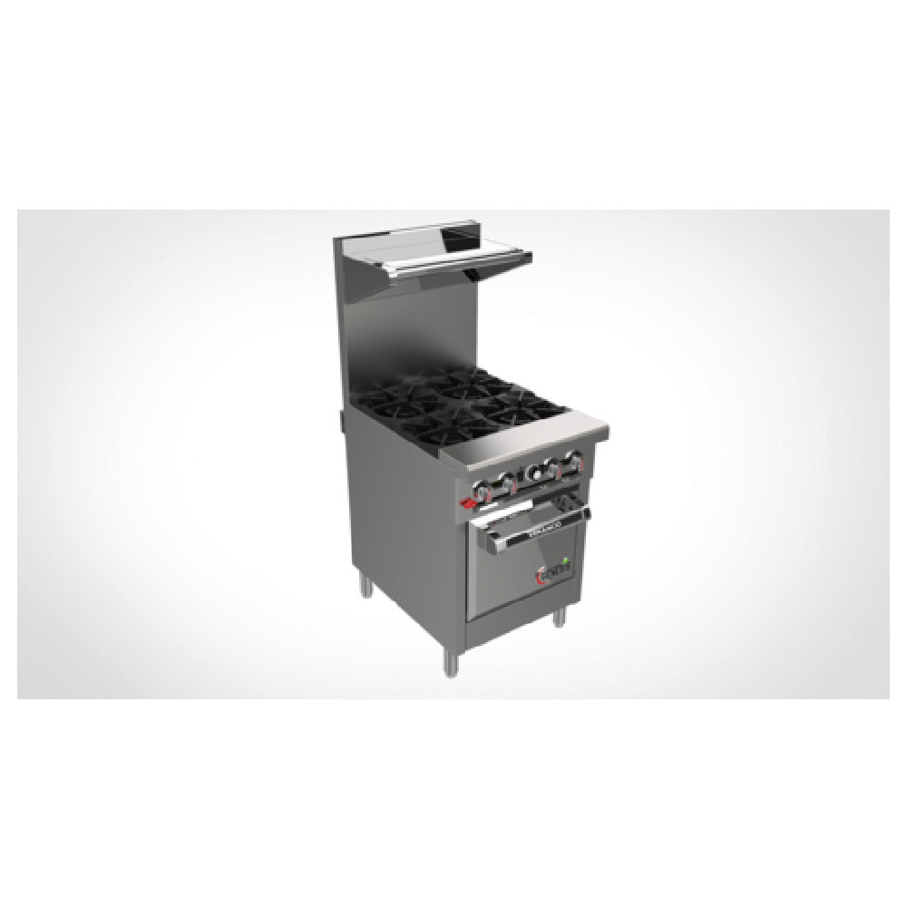 Venancio G24CO-24B_LP 24 Inch Gas Range with (4) Burners 102000 BTU