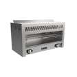 Venancio O36CM 36 Inch Gas Cheese Melter with 2 Infrared Burners and Stainless Steel Front