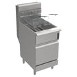 Venancio PFR75G-CB_NAT 20 Inch Full Pot Gas Deep Fryer 5 Burners 150000 BTU