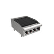 Venancio R24CT-24C_LP 24 Inch Gas Charbroiler with 4 Burners 66664 BTU