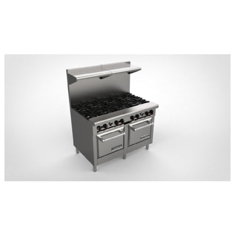 Venancio R482ST-48B_LP 48 Inch Gas Restaurant Range 8 Burner 316000 BTU
