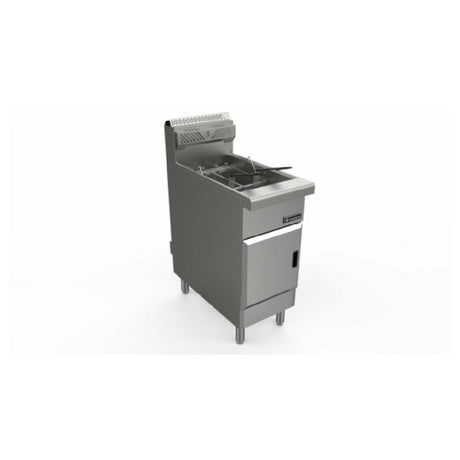 Venancio RFB50_LP 16 Inch Gas Fryer Full Pot Commercial 120000 BTU with Baskets