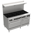 Venancio PRO60G-ST _NAT 60 Inch Gas Range with 10 Open Burners and 2 Ovens