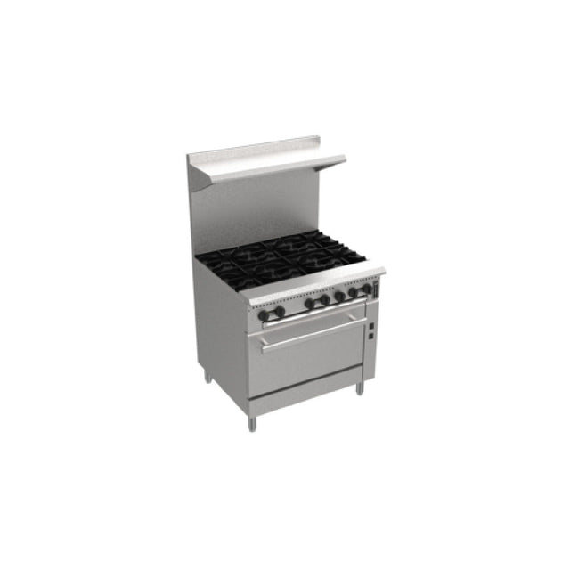 Venancio PRO36G-CO _NAT 36 Inch Gas Range with (6) Burners 185000 BTU